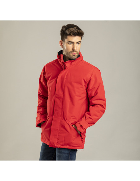Parka personalizada e impermeable, forro polar, S-XXL.