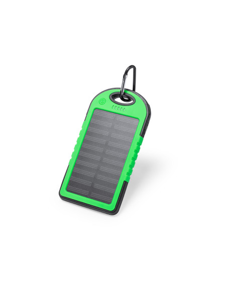 Power Bank Personalizado Solar, 4000 mAh, USB dual.