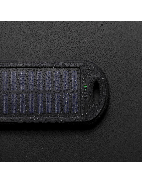 Power Bank Personalizado Solar, 4000 mAh, USB dual.