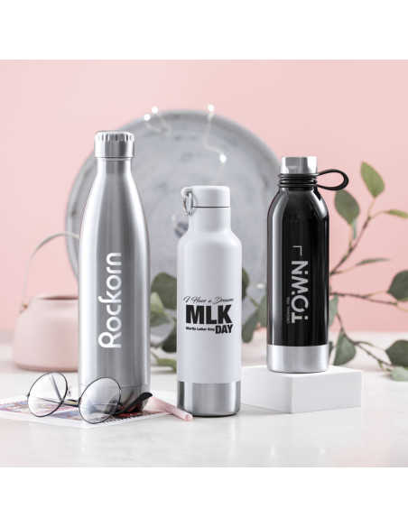 Botella de Agua Personalizada térmica de 850ml Acero Inox