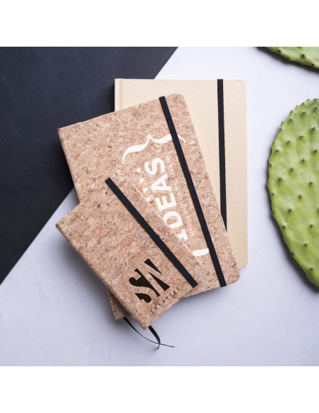 Bloc de Notas con Tapas en Corcho Natural para Personalizar