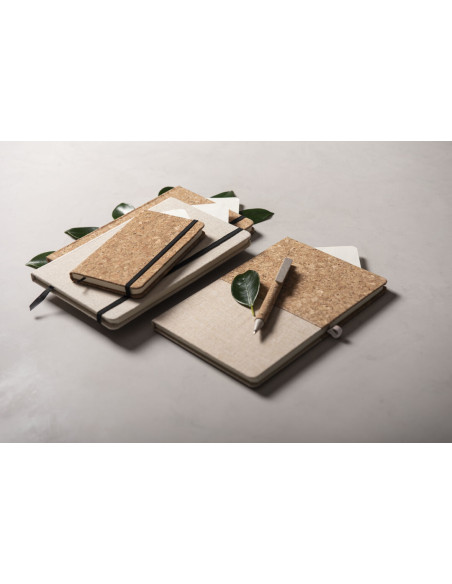 Bloc de Notas con Tapas en Corcho Natural para Personalizar