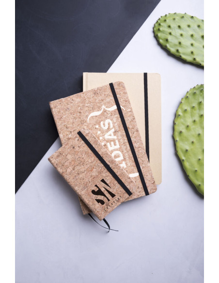 Bloc de Notas con Tapas en Corcho Natural para Personalizar