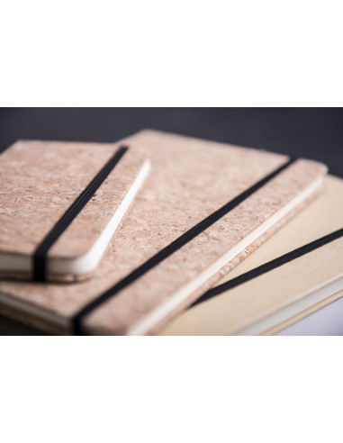 Bloc de Notas con Tapas en Corcho Natural para...