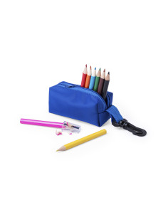 Estuche personalizado con cremallera y lápices incluidos. 2