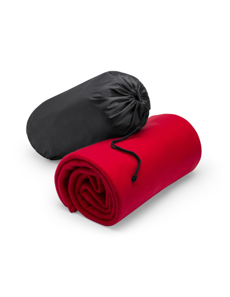 Manta promocional 120x150 cm, polar fleece, funda.