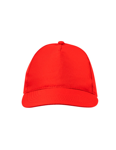 Gorra Publicitaria 5 paneles, 100% microfibra/poliéster, acabado suave.