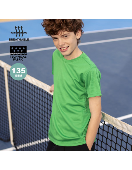 Camiseta técnica Personalizada Niño 100% transpirable
