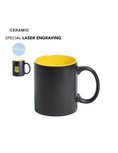 Taza de Cerámica Personalizable de 350ml. 2