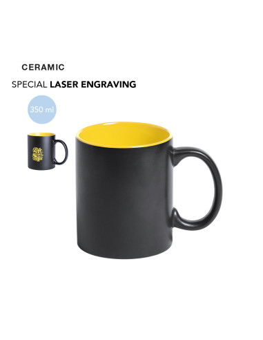 Taza de Cerámica Personalizable de 350ml.
