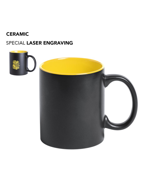 Taza de Cerámica Personalizable de 350ml.