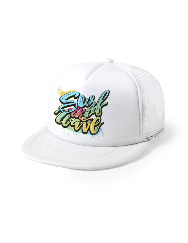Gorra para Personalizar 5 paneles, 100% poliéster.