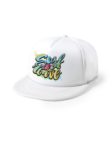 Gorra para Personalizar 5 paneles, 100% poliéster.