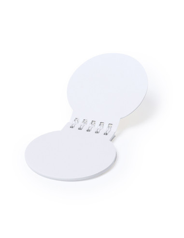 Libreta Publicitaria Diseños Emoji en amarillo.