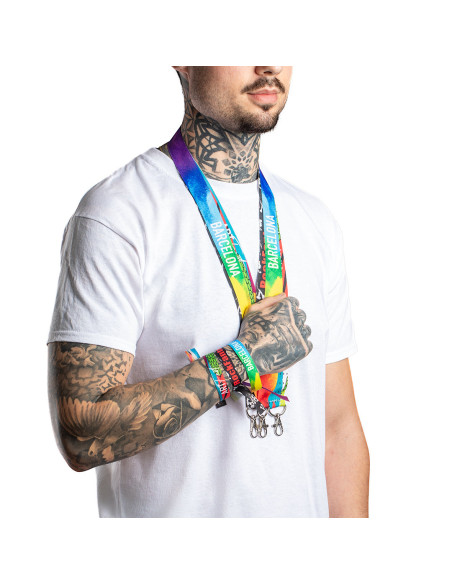 Lanyard personalizado para sublimación, desde 250 unidades.