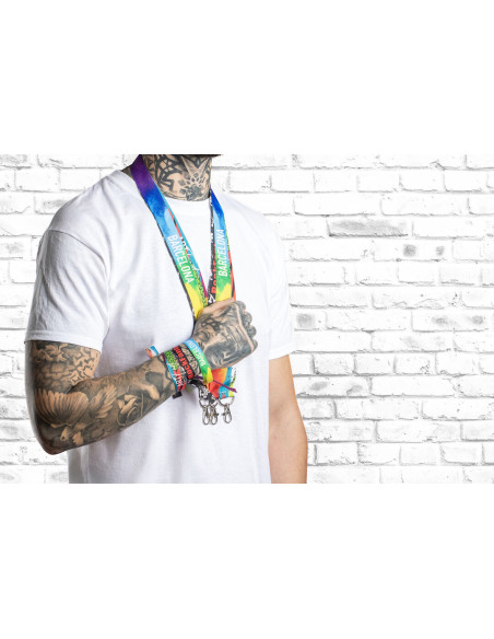 Lanyard personalizado para sublimación, desde 250 unidades.