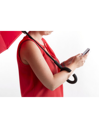 Paraguas personalizados con logo, mango manos...