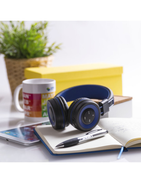 Cascos Inalambricos Personalizados Bluetooth®, bicolor.