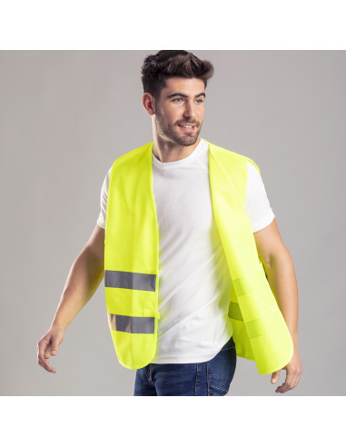 Chaleco reflectante personalizado, alta...