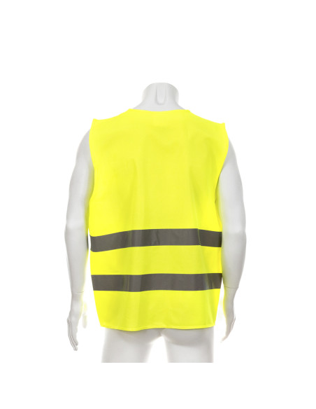 Chaleco reflectante personalizado, alta visibilidad, CE.
