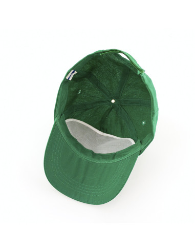 Gorra Publicitaria de 5 paneles en 100% algodón.