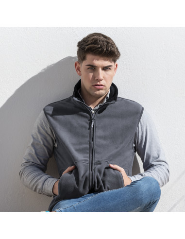 Chaleco personalizado polar fleece, M-XXL.