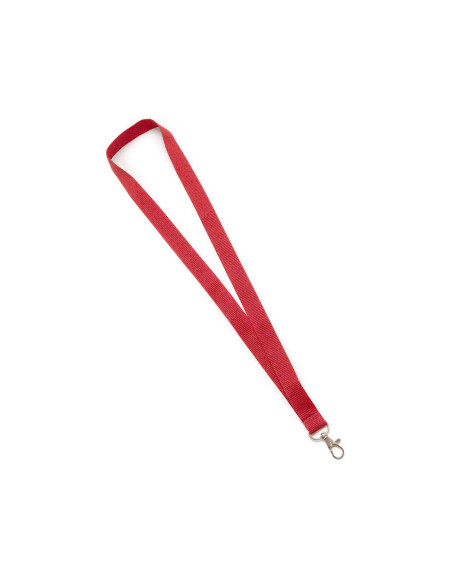 Lanyards personalizados baratos con mosquetón metálico en poliéster