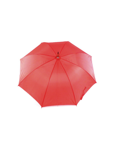 Paraguas publicidad de 105cm y mango de madera.