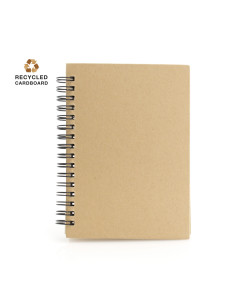 Libreta Ecológica Publicitaria de Anillas, Cartón reciclado