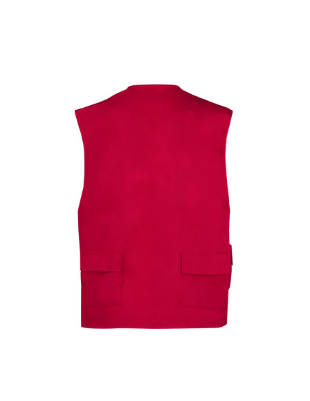 Chaleco de trabajo personalizado, múltiples bolsillos, L-XXL.