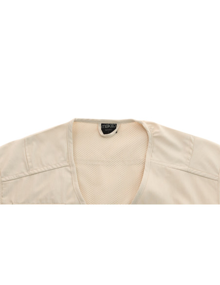 Chaleco de trabajo personalizado, múltiples bolsillos, L-XXL.