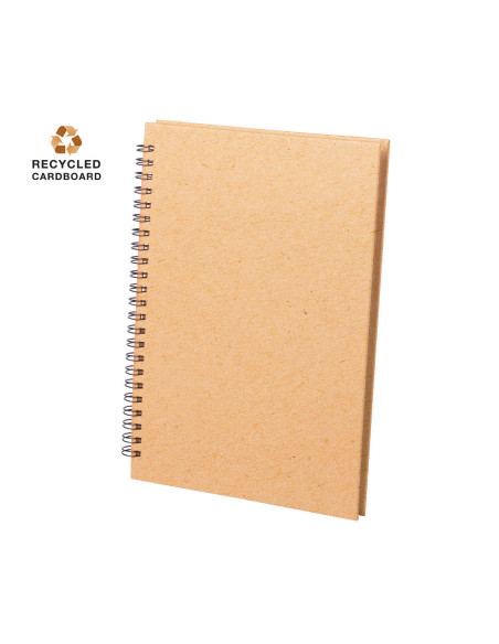 Libreta de Anillas para Personalizar, Cartón Reciclado