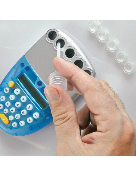 Calculadoras personalizadas ECO con agua.