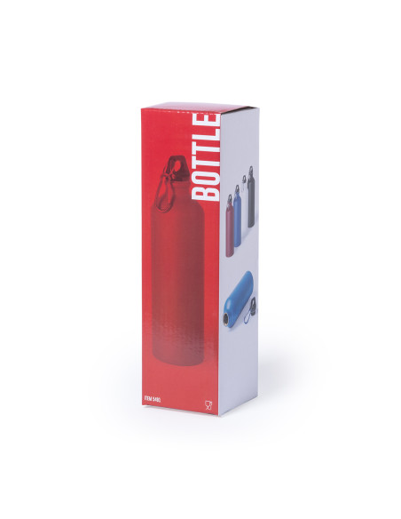 Bidón Personalizado 800ml en Aluminio y mosquetón