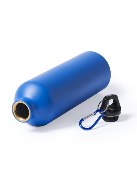 Bidón Personalizado 800ml en Aluminio y mosquetón