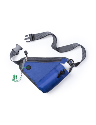 Riñonera personalizable con bolsillo para bidón...