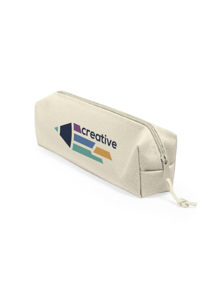 Estuches personalizados con cremallera en poliéster 600D.