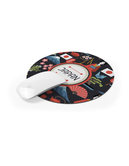 Alfombrilla para ratón personalizada en circular y antideslizante