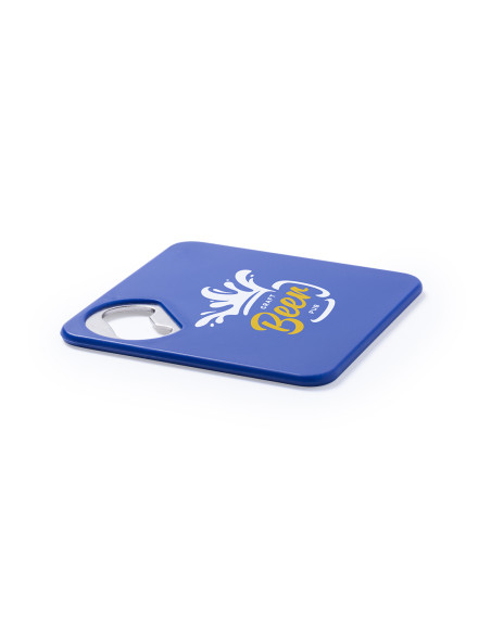 Posavasos personalizado, con abridor, antideslizante.