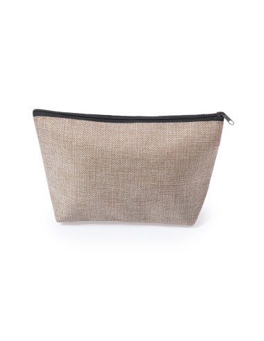 Neceser bicolor personalizado con cremallera en...