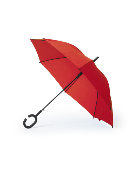 Paraguas personalizado 105cm mango manos libres y sistema antiviento