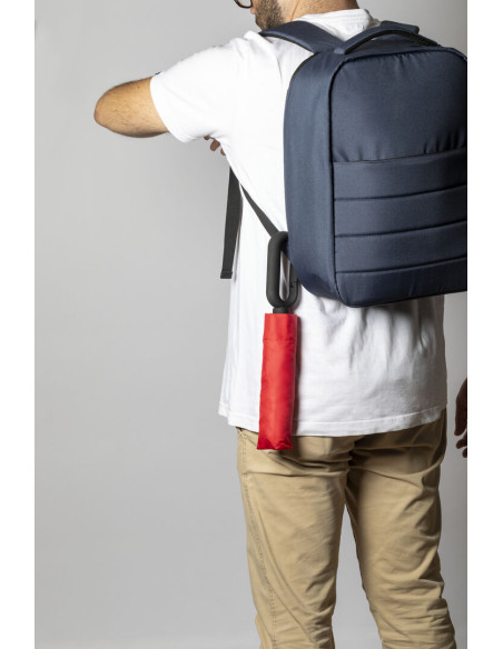 Paraguas para empresas plegable de 100cm con sistema antiviento.