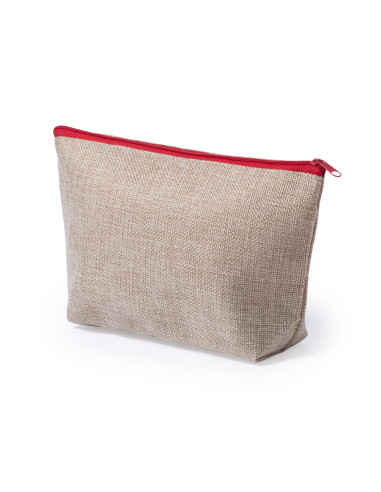 Neceser bicolor personalizado con cremallera en...