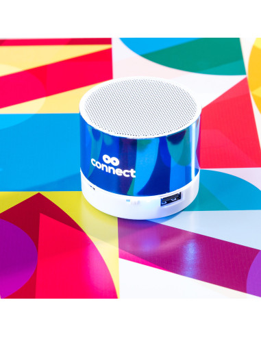 Altavoz iluminado personalizado Bluetooth®, 3W,...