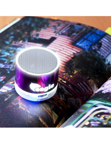 Altavoz iluminado personalizado Bluetooth®, 3W,...