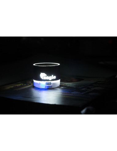 Altavoz iluminado personalizado Bluetooth®, 3W,...