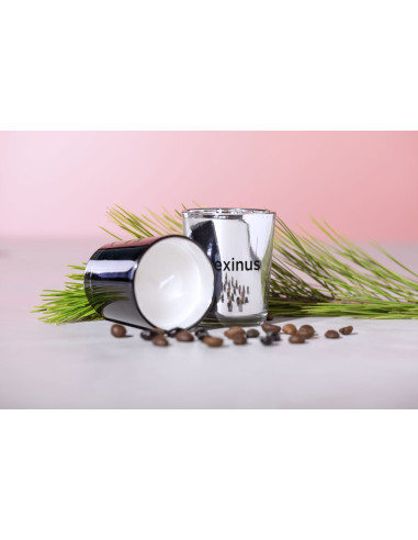 Vela aromática personalizada en cristal