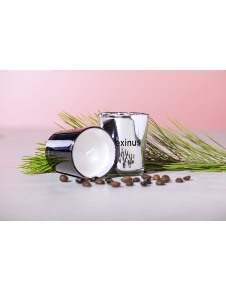 Vela aromática personalizada en cristal