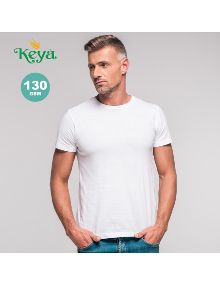 Camiseta Personalizada Adulto Keya MC130 algodón