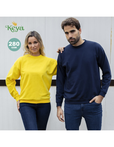 Sudadera Adulto publicitaria Keya SWC280 280g/m2